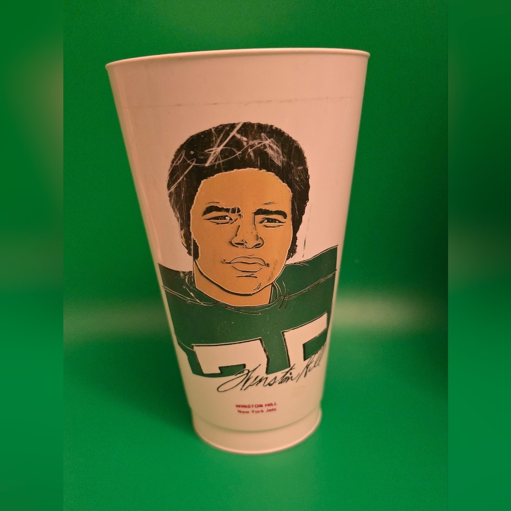 Winston Hill New York Jets 7-eleven Cup
